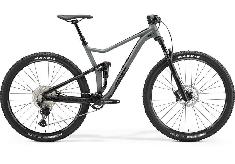 Merida ONE-TWENTY 600 matt-grey-glossy-black