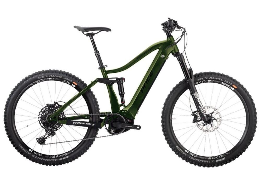 Price E-Allmountain iTube monsun-green-matt