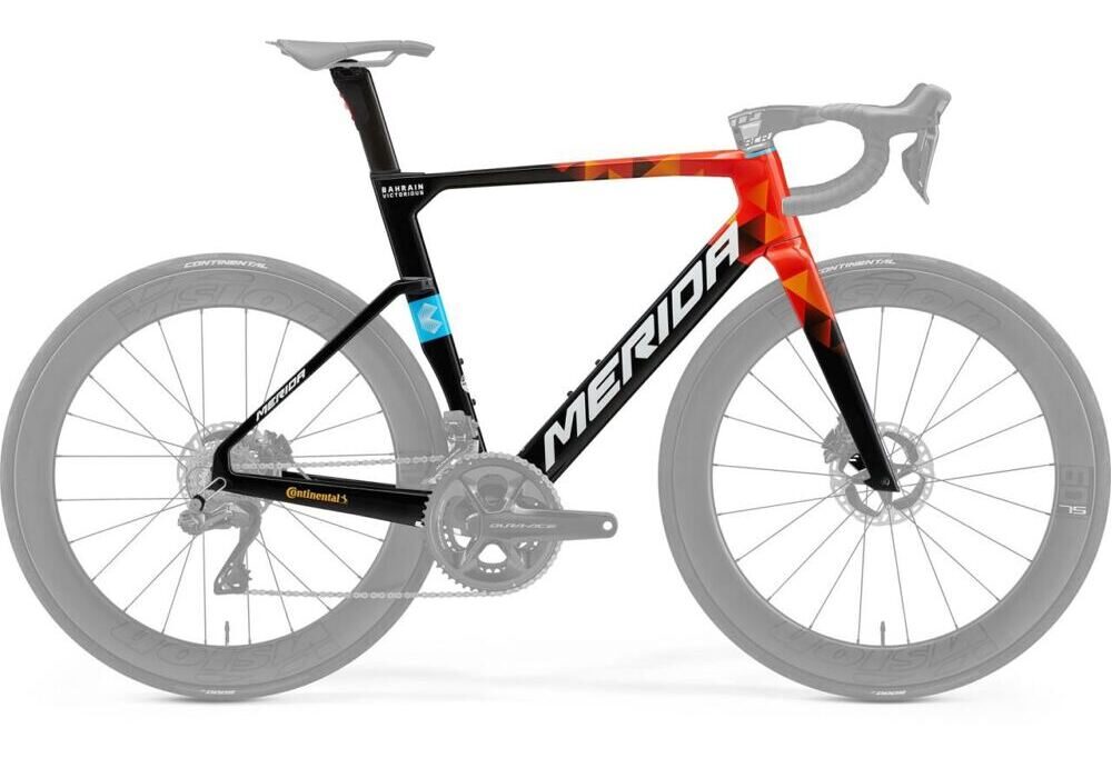 Merida Reacto Team IV2 frame kit red-black-team