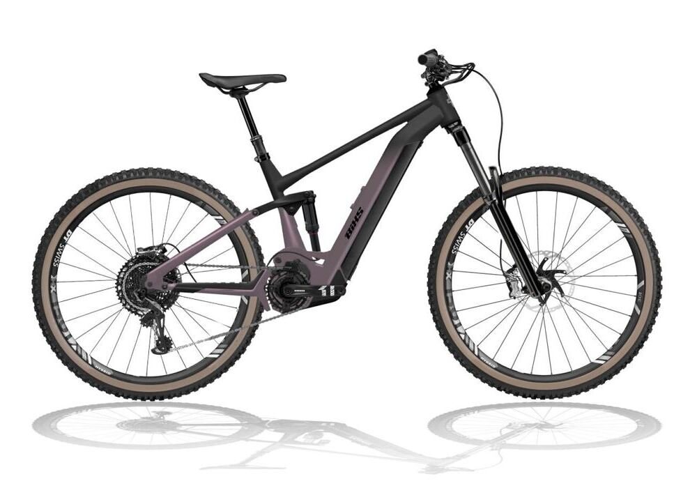 Bixs PEAK E14 violett-dunkelgrau